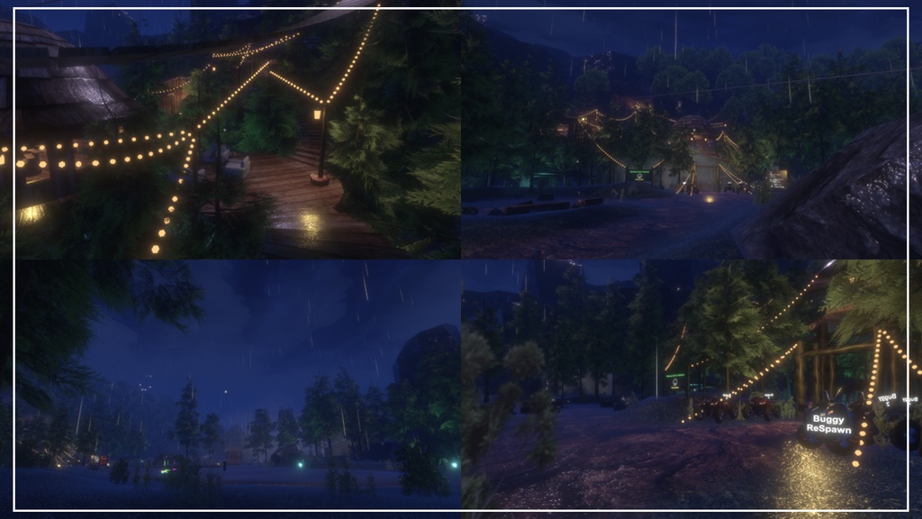 【VRChatワールド】Tree House Ver2 ※VCC,SDK3対応