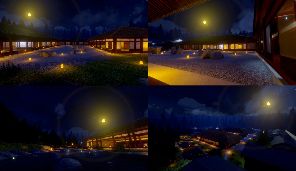 【VRChatワールド】古民家 Ver1 ※VCC,SDK3対応