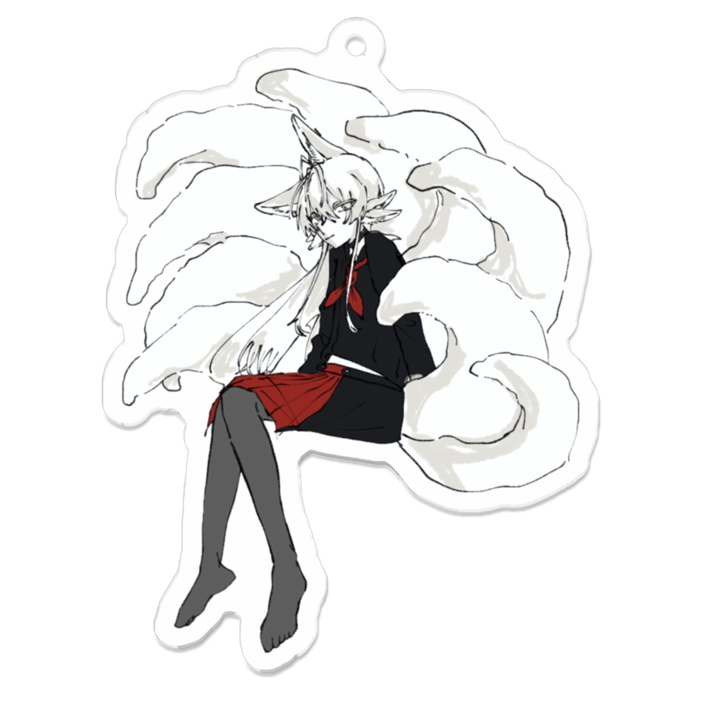 ハロウィン耶茶アクキー