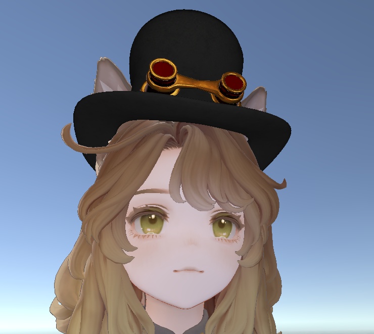 スチームパンク帽子 MA VRChat Liltoon