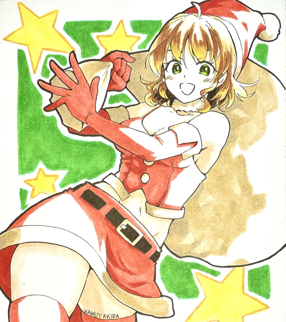 色紙【クリスマス】