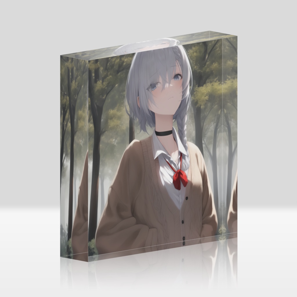 暗灰-アクリルブロック