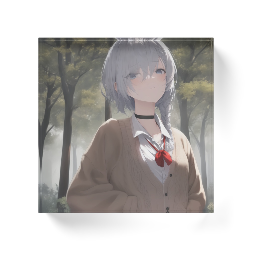 暗灰-アクリルブロック