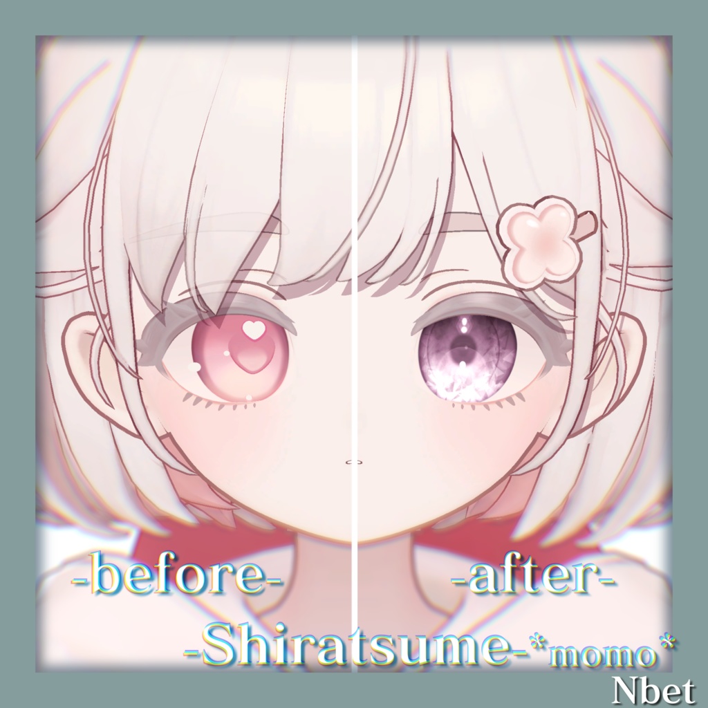 【しらつめ対応】N_triangle_eye【VRchat】