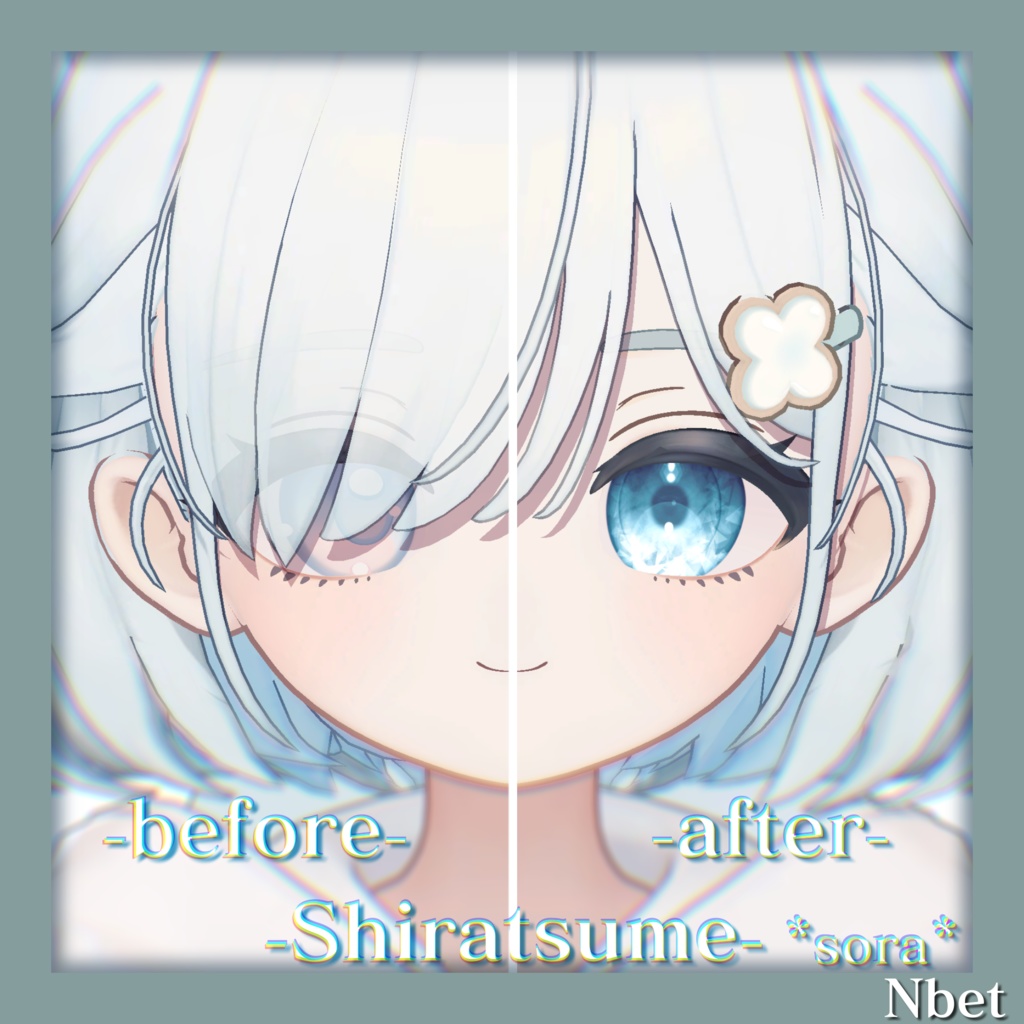 【しらつめ対応】N_triangle_eye【VRchat】