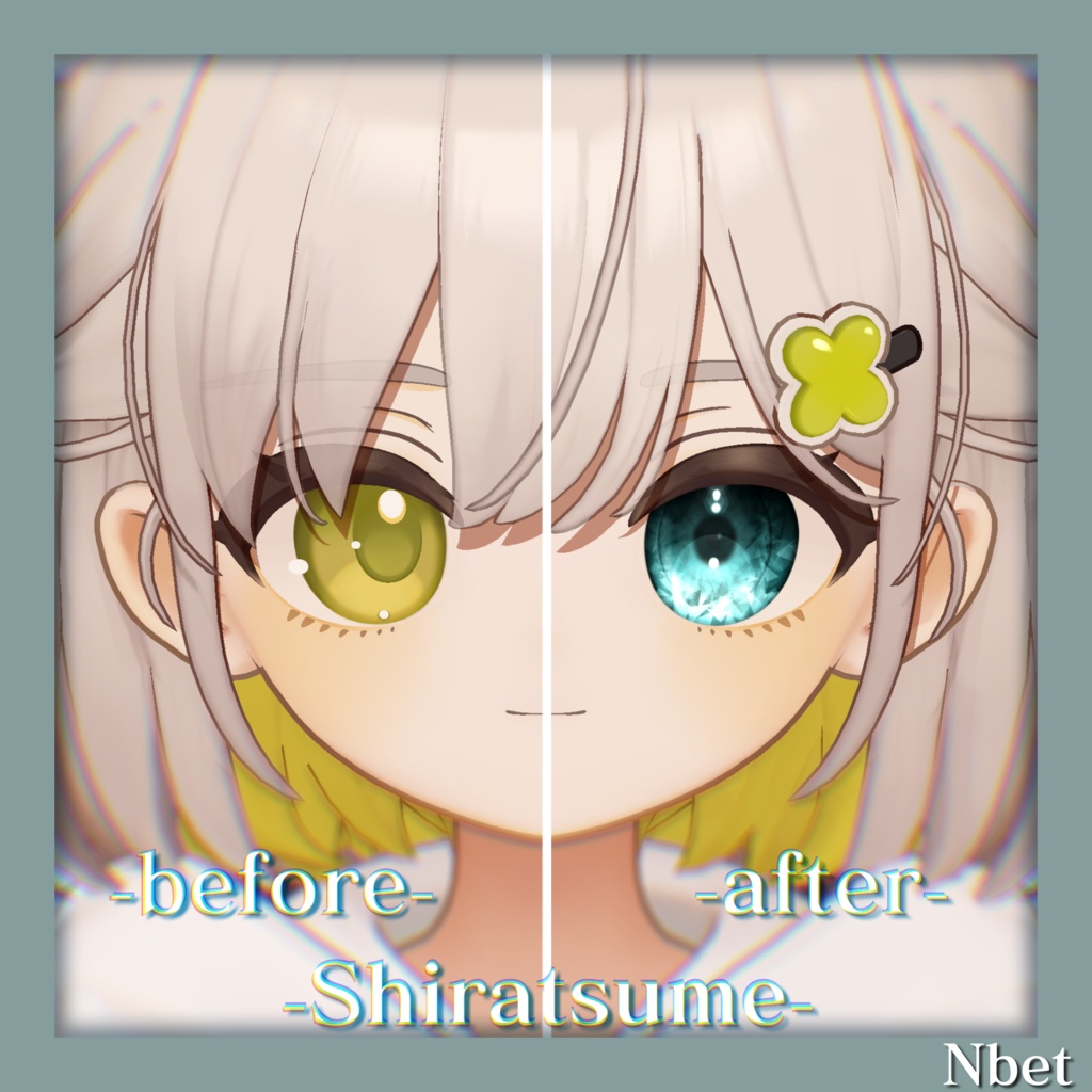 【しらつめ対応】N_triangle_eye【VRchat】