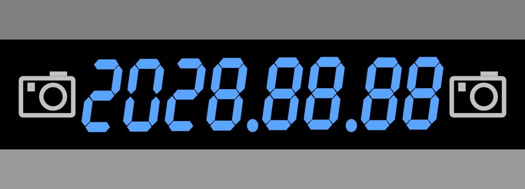 日付けテープ5cm版