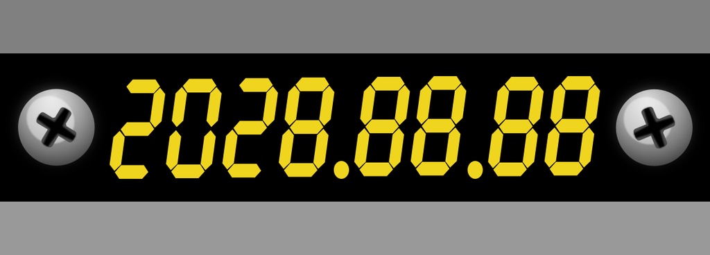 日付けテープ5cm版