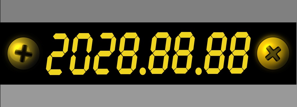 日付けテープ5cm版