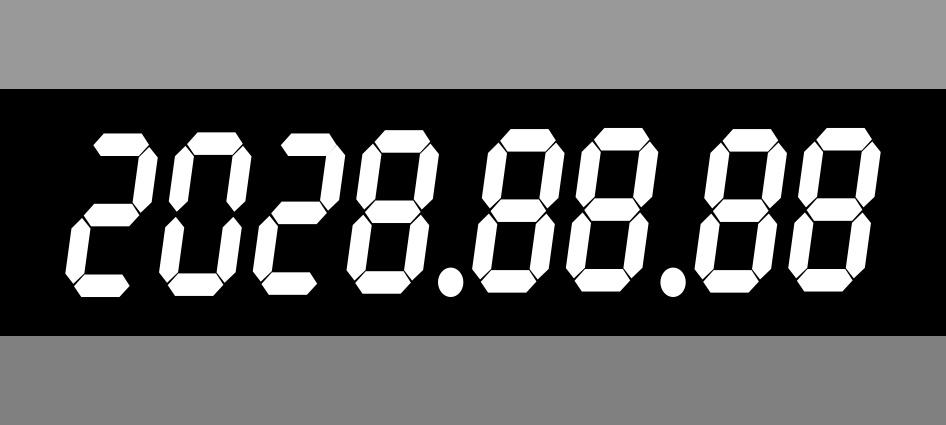 日付けテープ4cm版