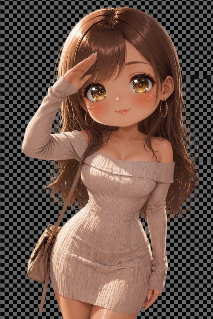 ちょいギャルお姉さんミニキャラ詰め合わせ