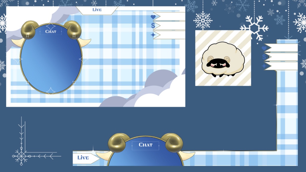 Sheep Vtuber Model Package