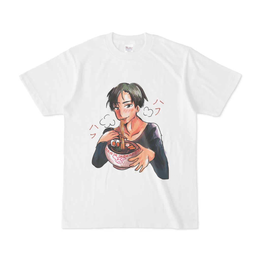 ラーメンハフハフイケメンtシャツ Sesamisesasesa Booth