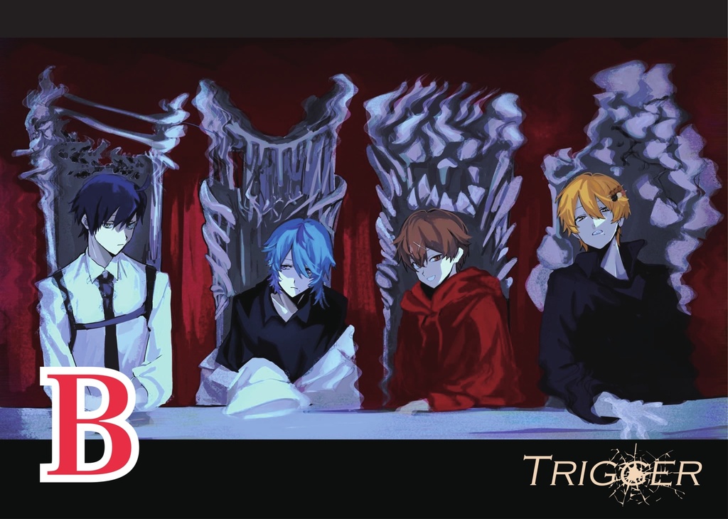 ぺけ隊2 「TRIGGER」描き下ろしクリアしおりセット