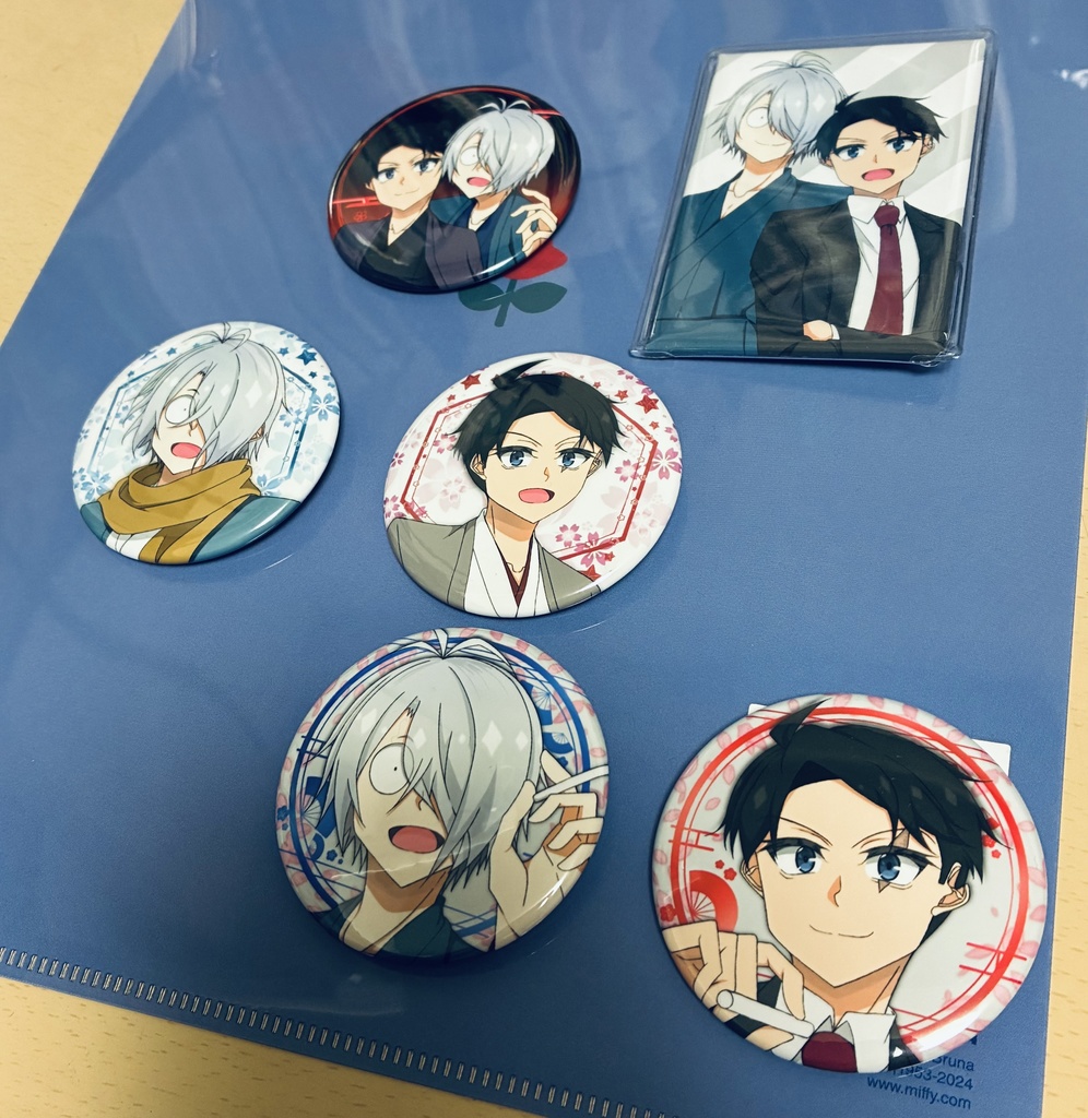 【非公式】ゲ謎缶バッジ