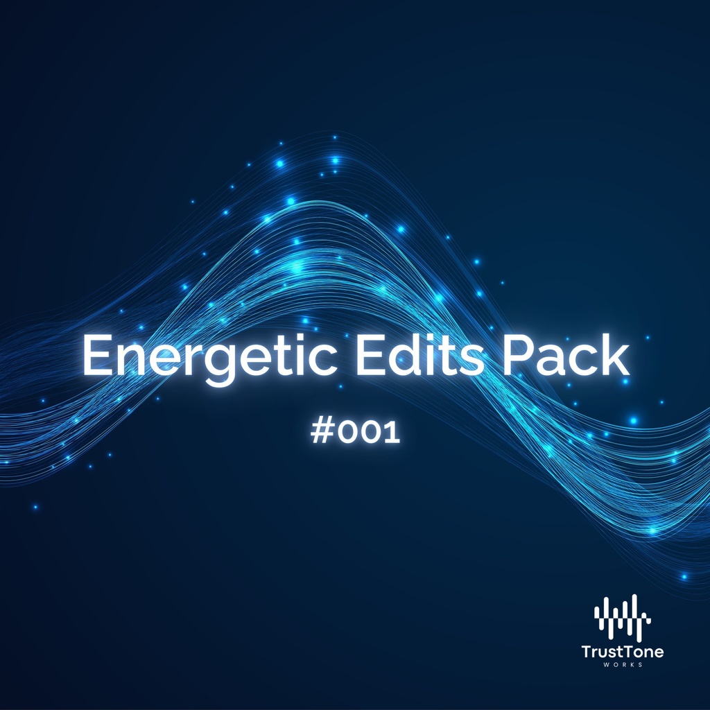 Energetic Edits Pack #001｜映像編集・PR動画向けBGM3曲セット（商用利用・使用許諾証明書付き）