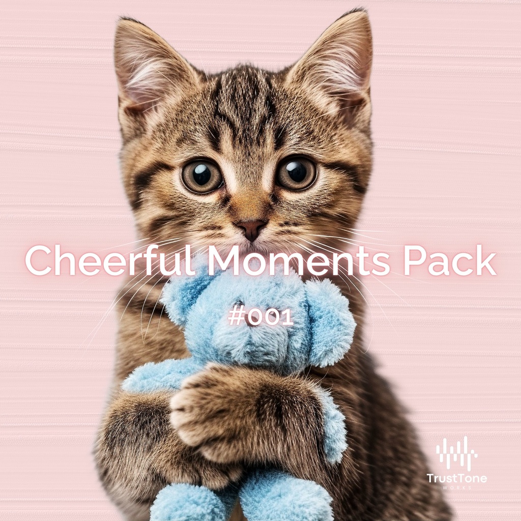 Cheerful Moments Pack #001|映像編集・PR動画向けBGM3曲セット(商用利用・使用許諾証明書付き)