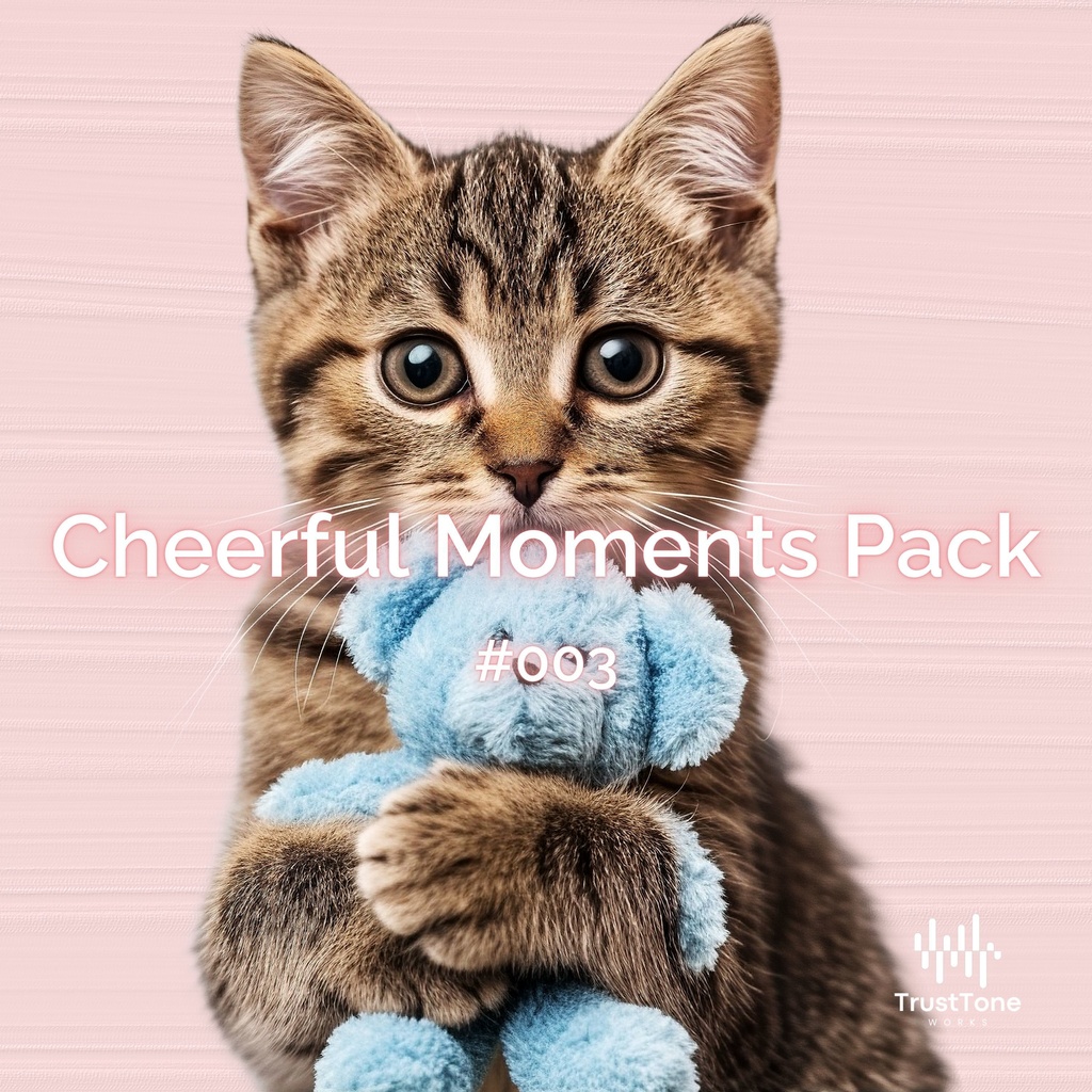 Cheerful Moments Pack #003|映像編集・PR動画向けBGM3曲セット(商用利用・使用許諾証明書付き)