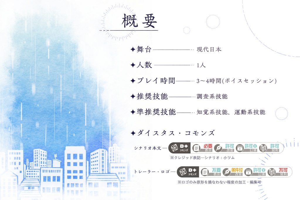 『』の箱 【エモクロアTRPG】