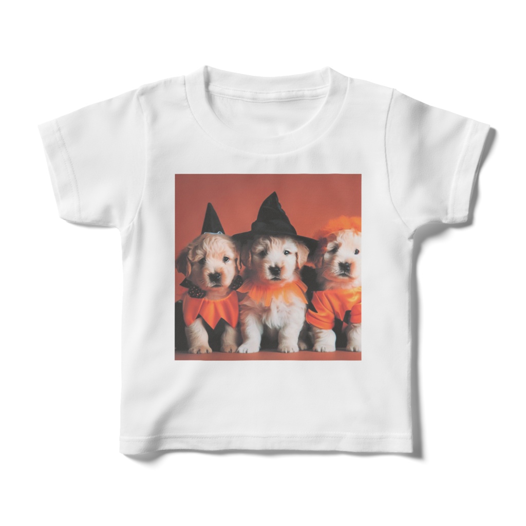 ハロウィンパピー【キッズ　Tシャツ】