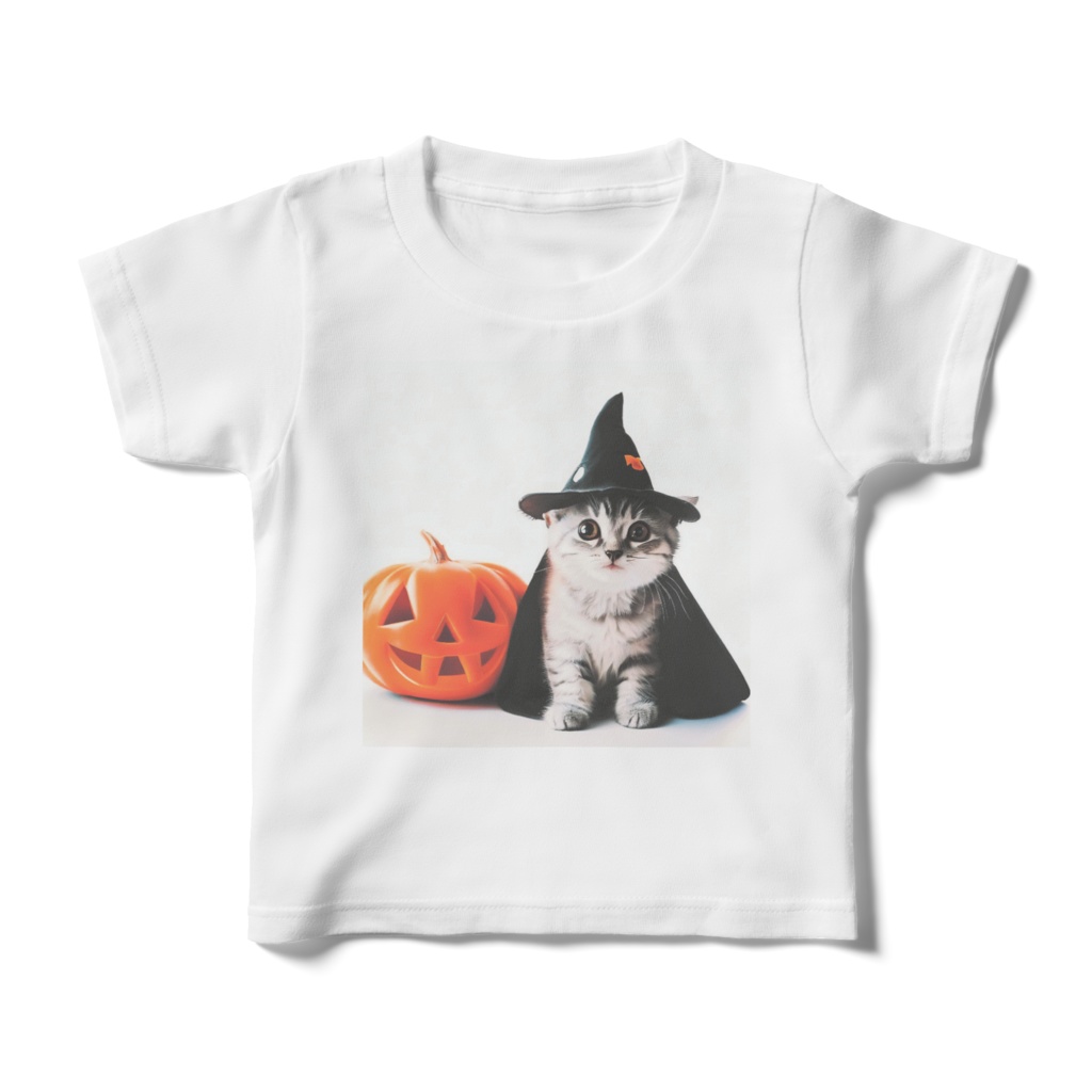 ハローウィンキャット【キッズ Tシャツ】