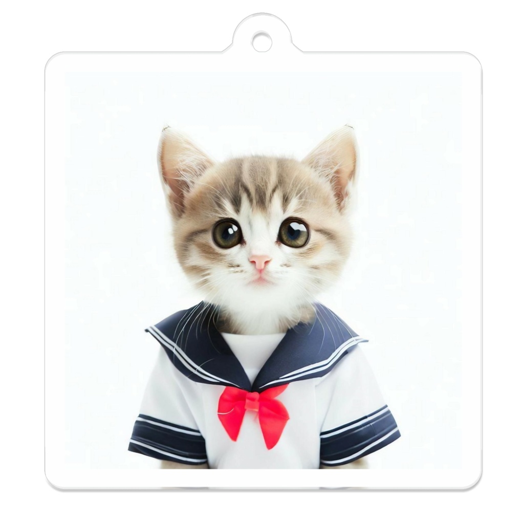 セーラーキャット【アクリルキーホルダー】