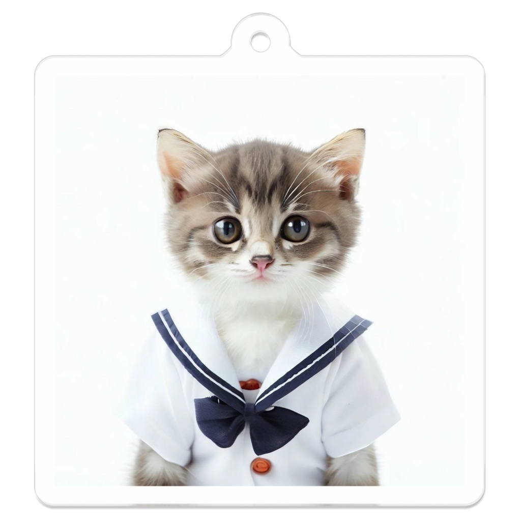 セーラーキャット【アクリルキーホルダー】