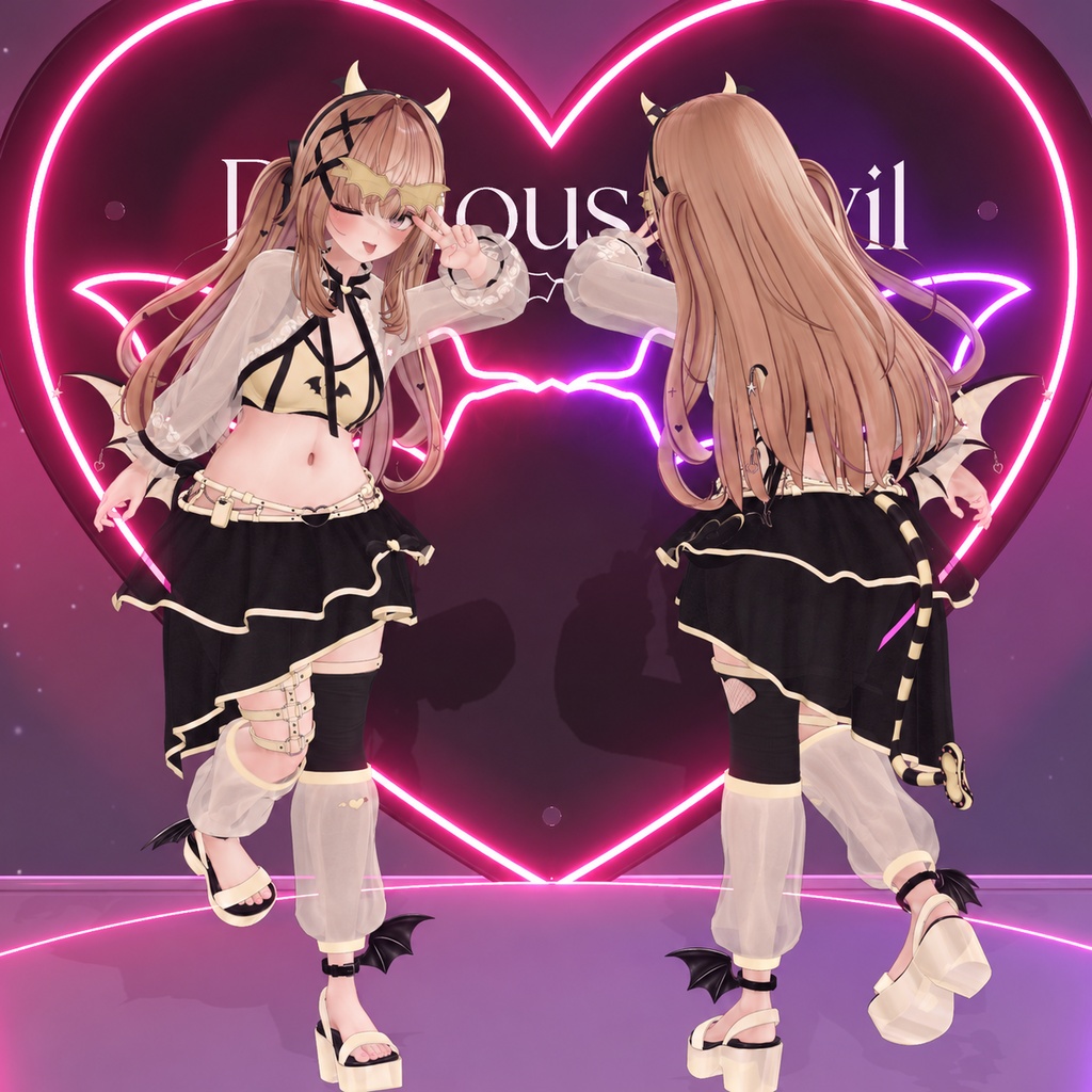 â¥ïžSALEð€ Devious Devil/ãã£ãŒãã¢ã¹ããã«ã11ã¢ãã¿ãŒå¯Ÿå¿ã