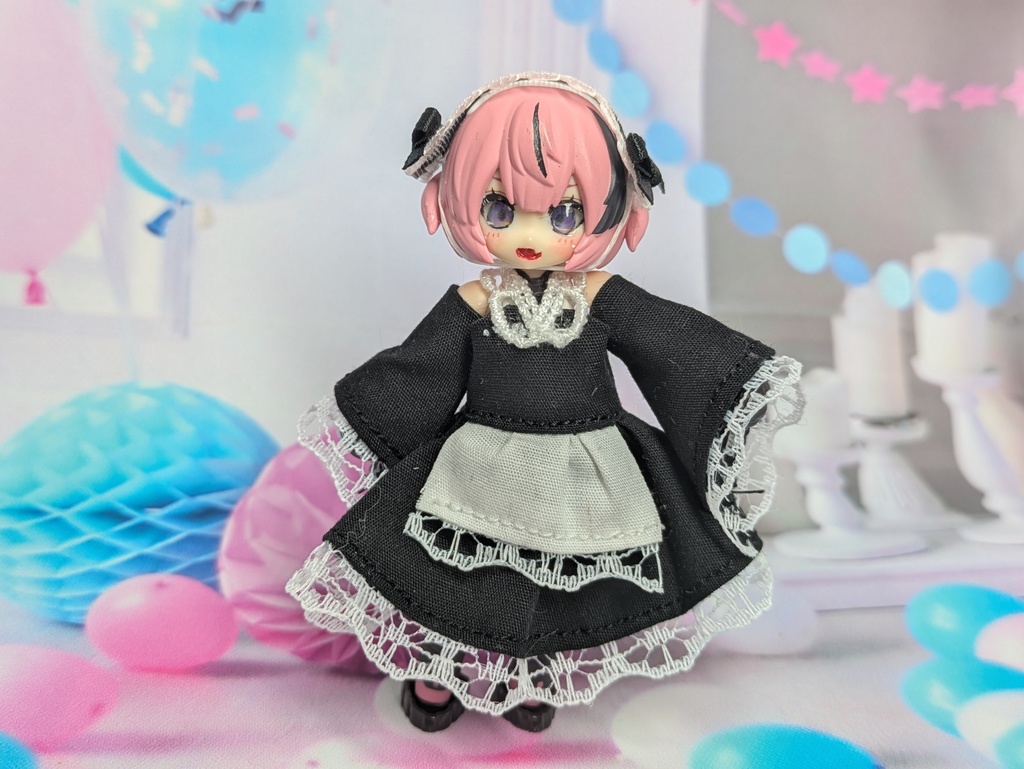 メイドセット 黒 デスクトップアーミー