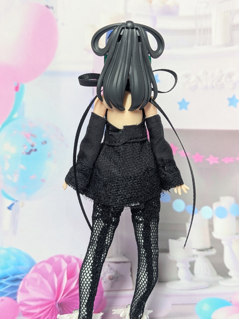 メガミデバイスSサイズ ミニドレス+網タイ