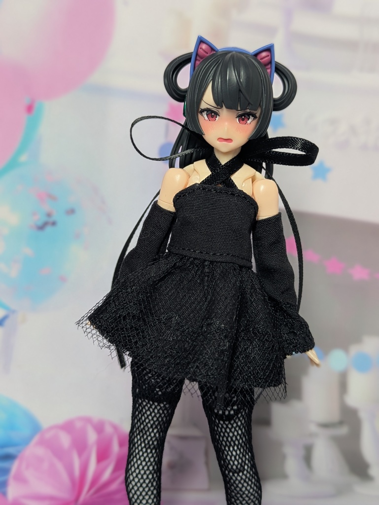 メガミデバイスSサイズ ミニドレス＋網タイ