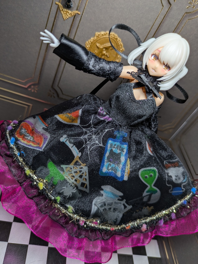 シャカシャカドレス　Mサイズ