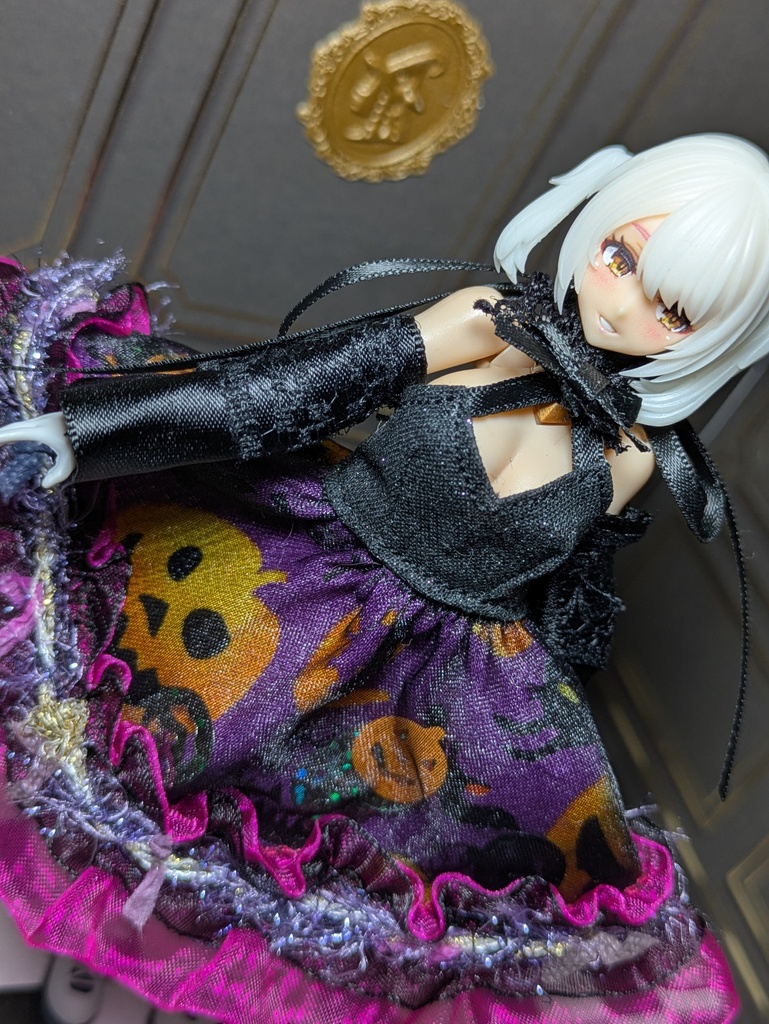 シャカシャカドレス　カボチャ　メガミデバイスMサイズ