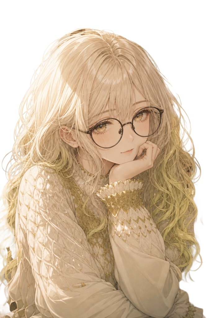 【商用利用OK】フルーツ擬人化 立ち絵素材：ドリアン（背景透過PNG）/ Anime Girl Illustration Asset: Durian Girl