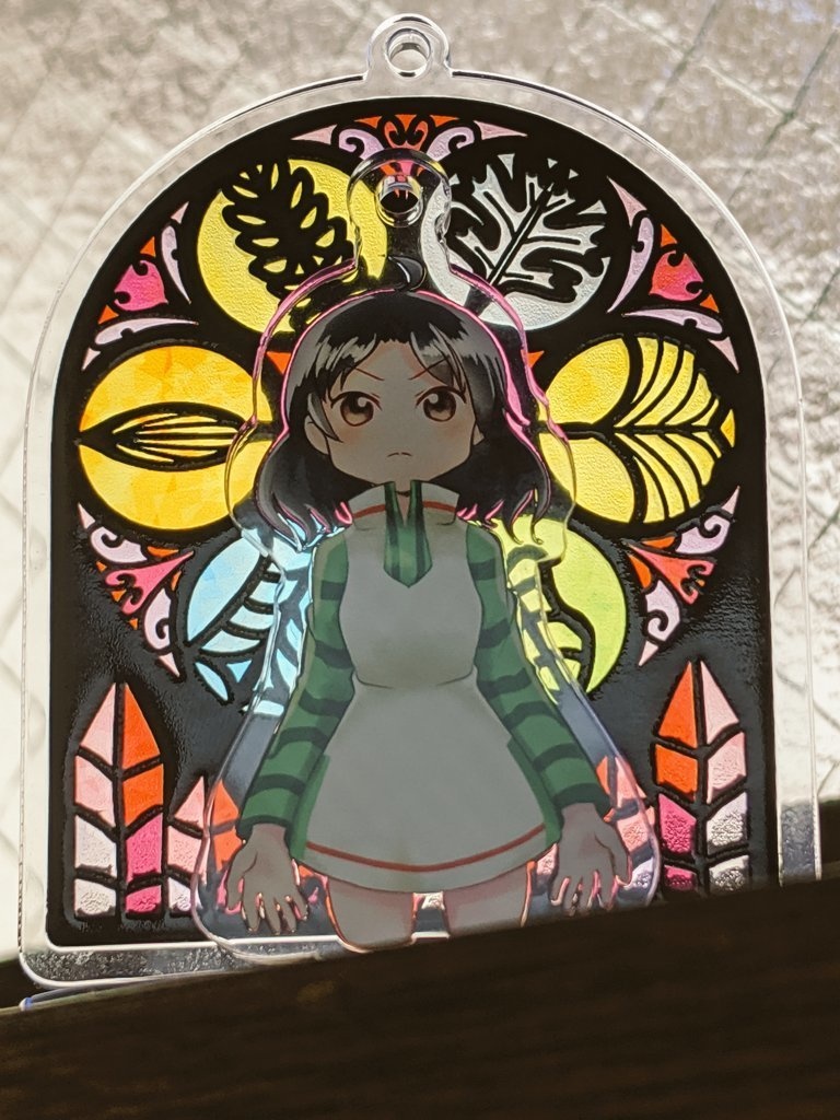 ステンドグラス風ケムリクサアクスタ