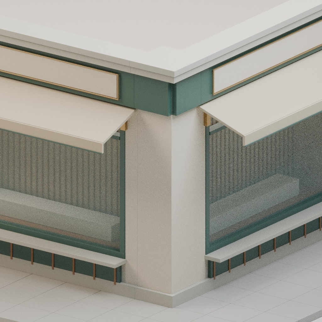 Neighborhood Shopfronts RC0.3 | Blender ファサードキット