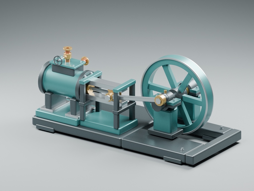 Steamworks Complete Workshop | Blender スチームパンク工房コレクション