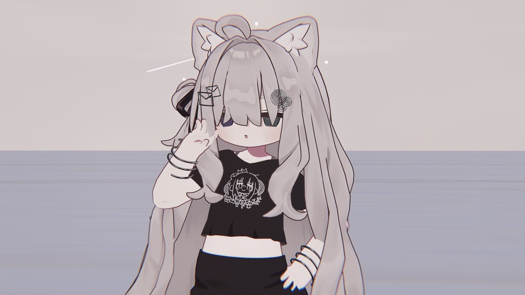 【キプフェル対応】かわいいイラストTシャツ3種セット＆アクセサリー付き 缩略图 4