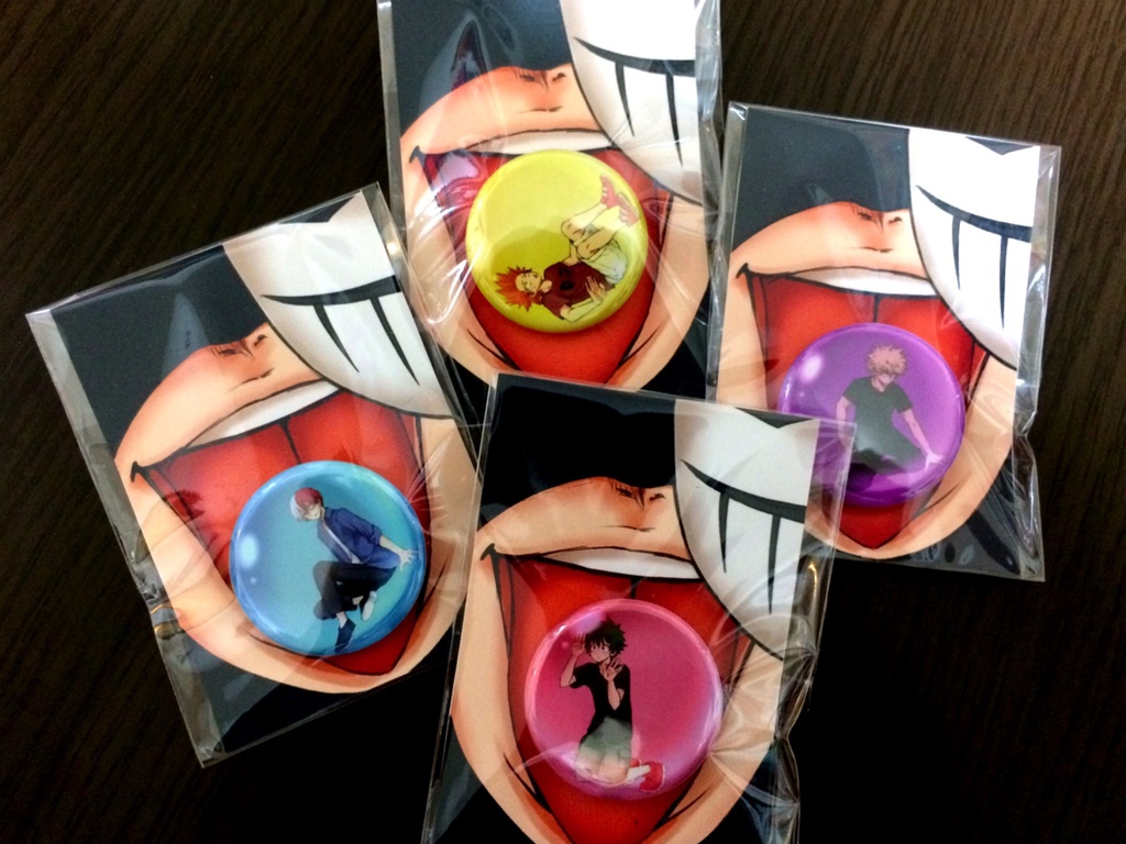 囚われ缶バッジ