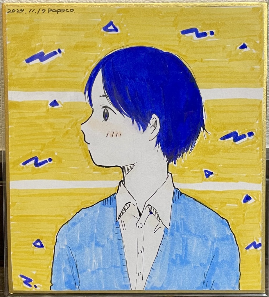 オリジナルミニ色紙【136×121mm】