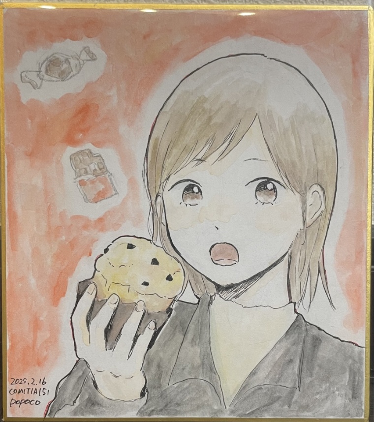 オリジナルミニ色紙【136×121mm】