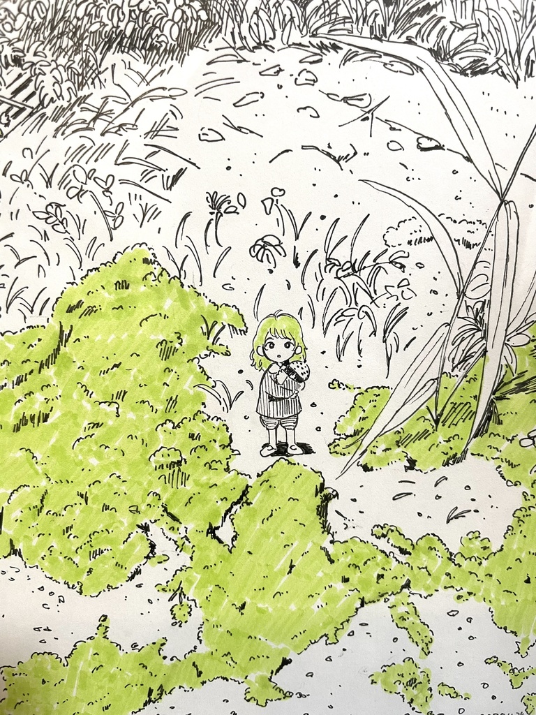 オリジナル手書き色紙【210x180mm】