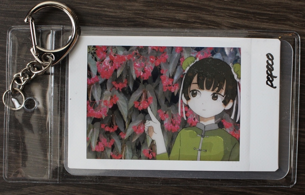 イラストチェキキーホルダー