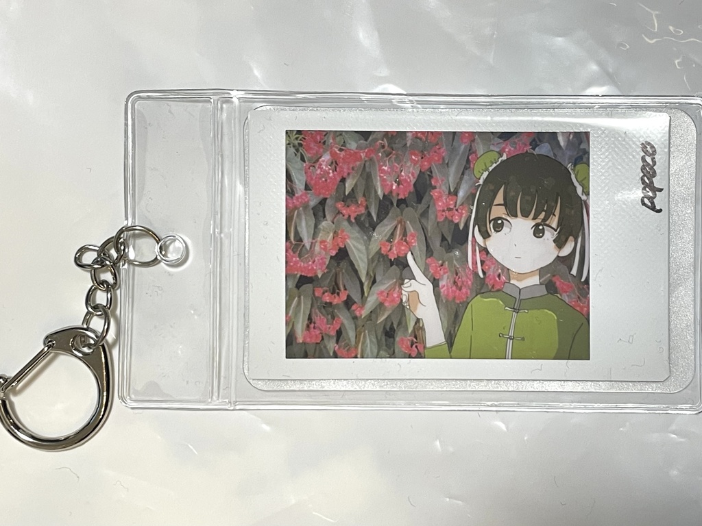 イラストチェキキーホルダー