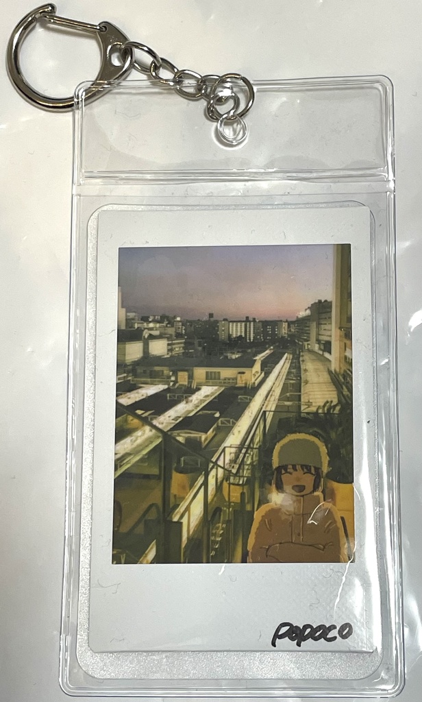 イラストチェキキーホルダー