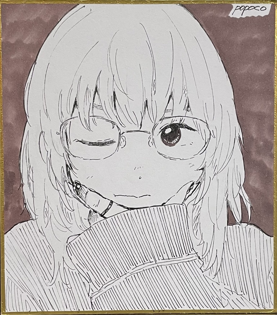 オリジナルミニ色紙【135×120mm】