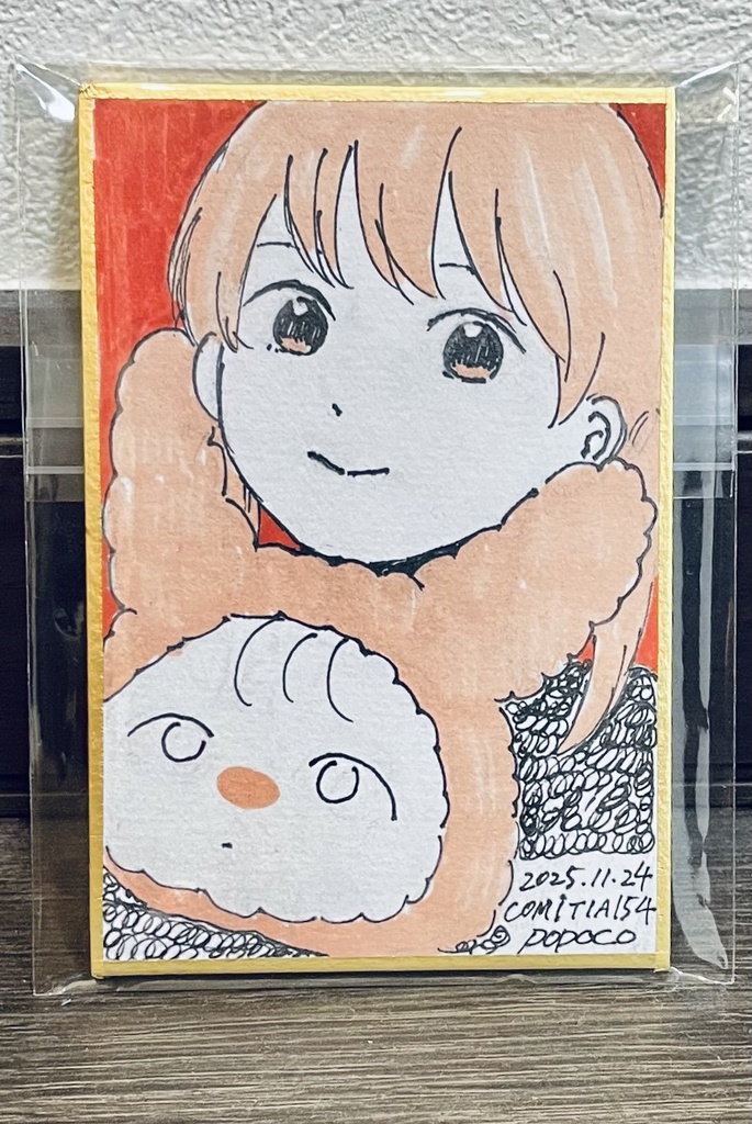 オリジナルミニ色紙【60×90mm】