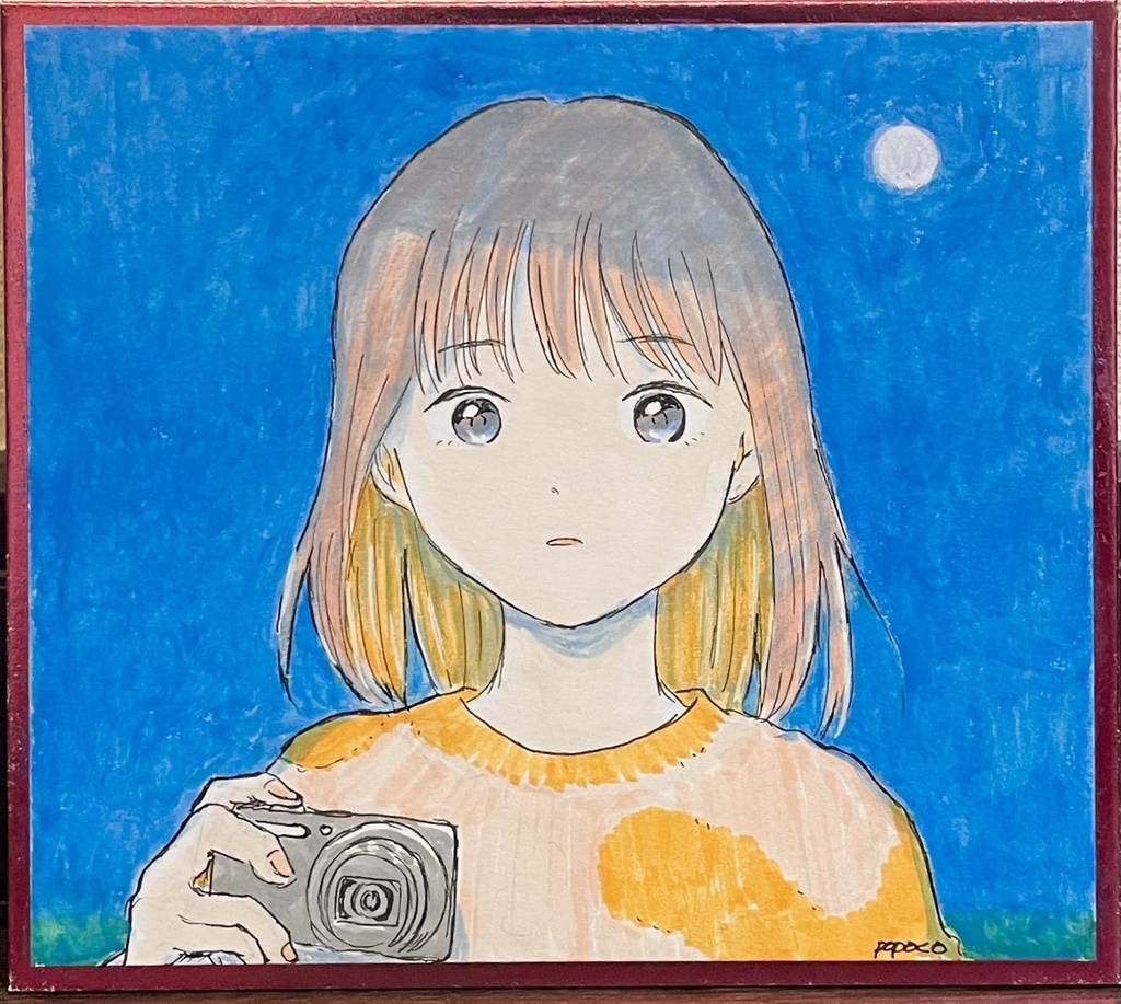 オリジナルミニ色紙【135×120mm】