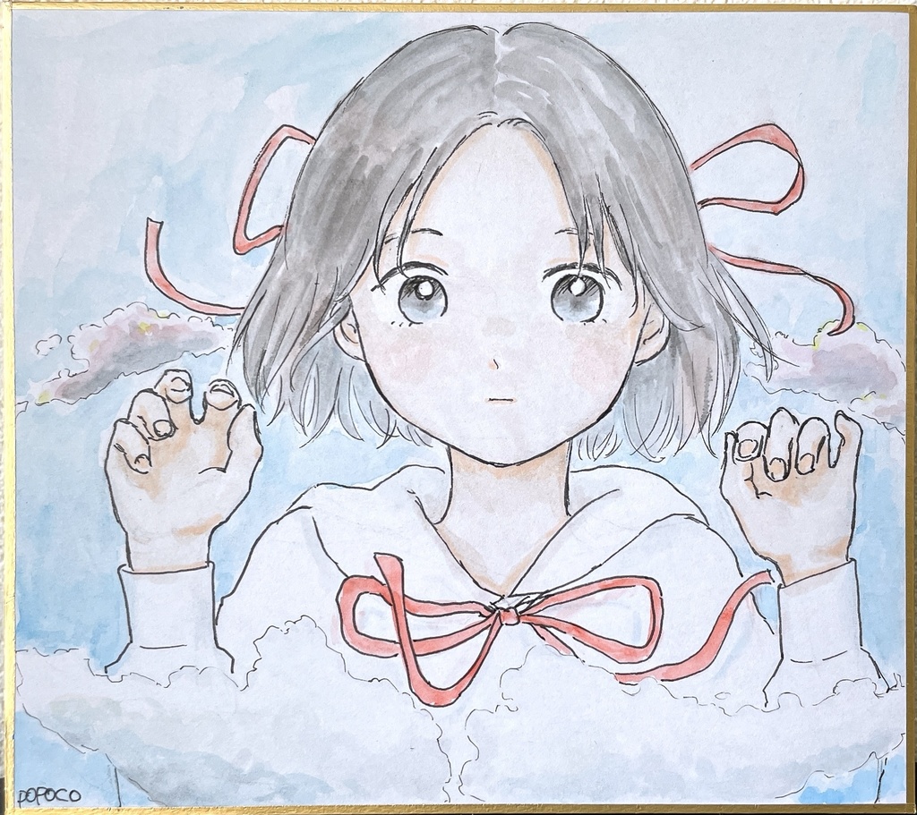 オリジナルミニ色紙【135×120mm】