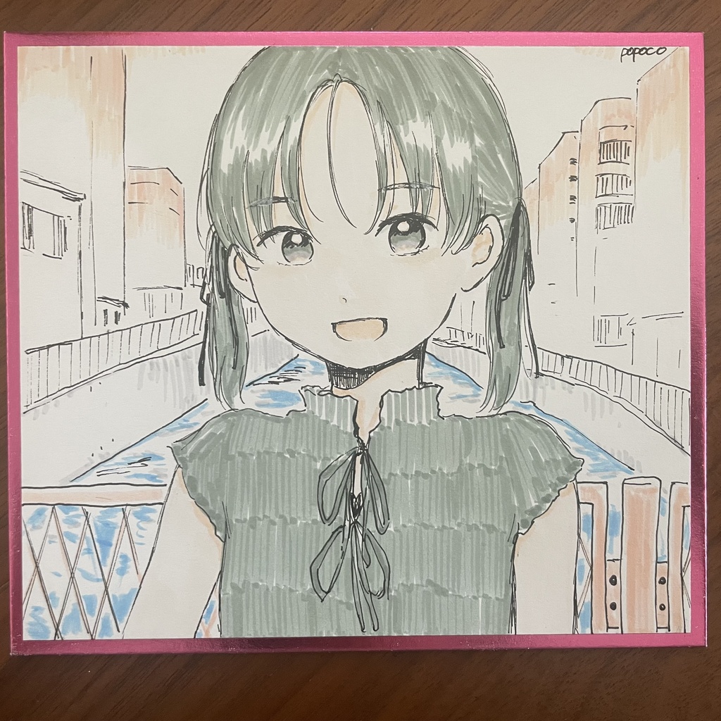 オリジナルミニ色紙【135×120mm】